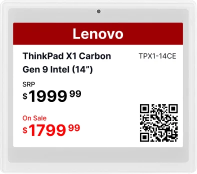 Lenovo ThinkPad price tag